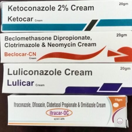 Ketocar, Beclocar - CN, Lulicar, Itracar - OC